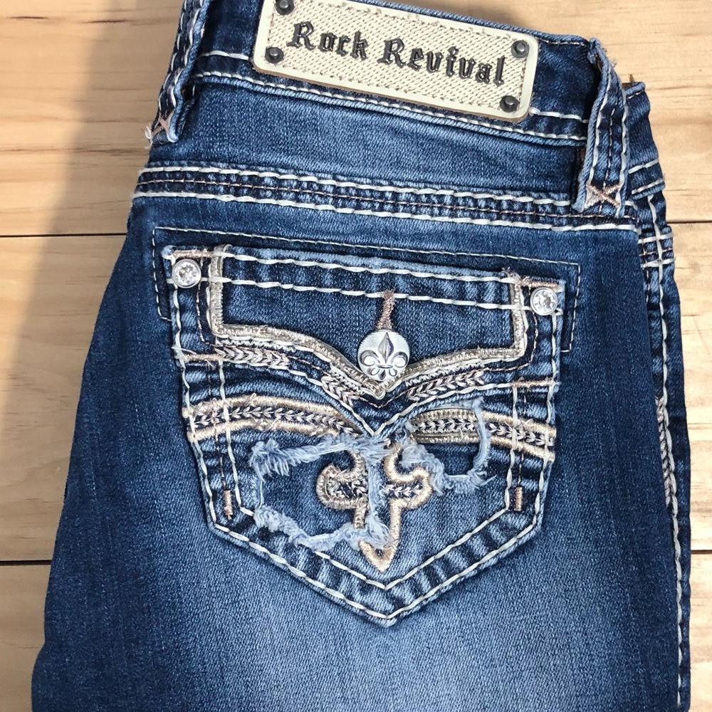 Women’s Rock Revival Raven Easy Skinny - Size 26x32